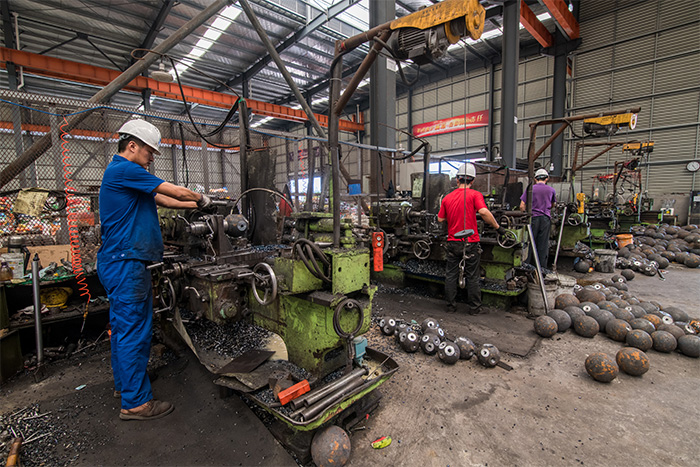 信阳网架配件车间